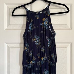 Mudd Floral Sleeveless Pantsuit